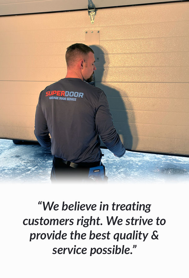 Suepr Doors Owner Quote